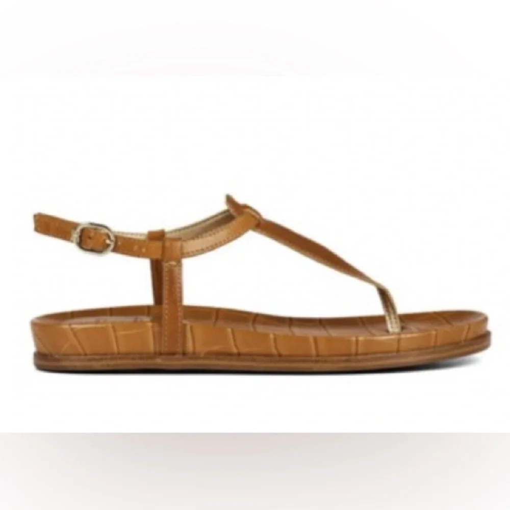 Sam Edelman Naomi Tan T-Strap Sandals - Picture 3 of 11